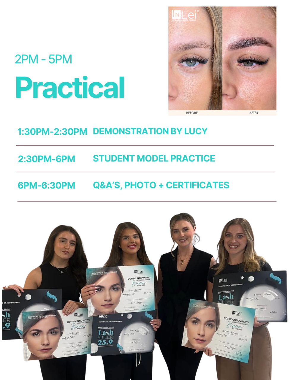 1 Day In-Person | Brow Lamination Training Course