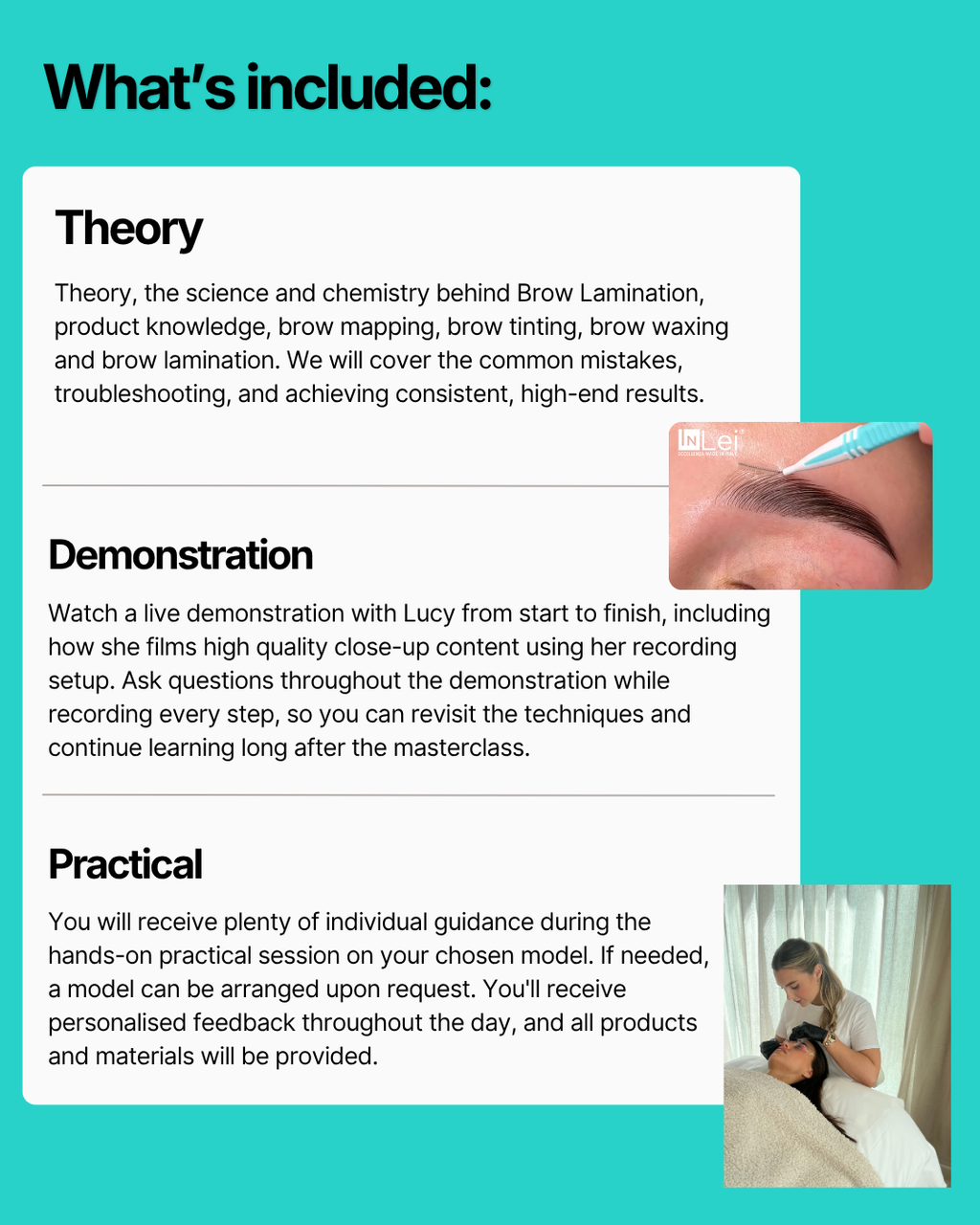 1 Day In-Person | Brow Lamination Training Course