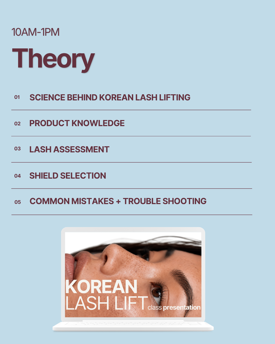 1 Day In-Person | Korean Lash Lifting Training Course