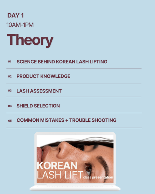 2 Day In-Person | Korean Lash Lifting Training Course