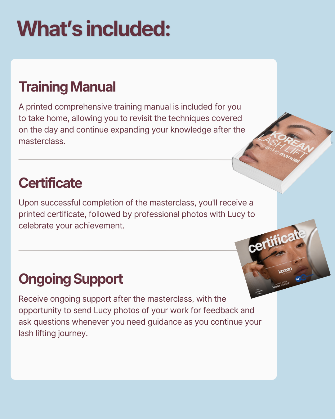 1 Day In-Person | Korean Lash Lifting Training Course